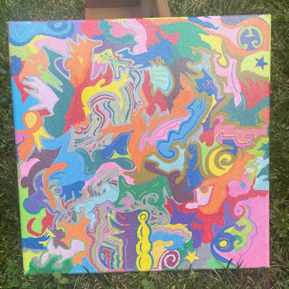 Vibrant Abstract Wall Art